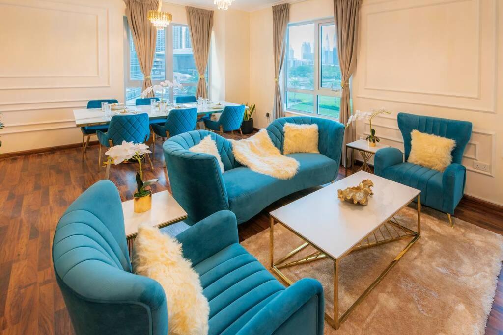 First Class 2Br With Full Burj Khalifa And Fountain View Dubai Buitenkant foto