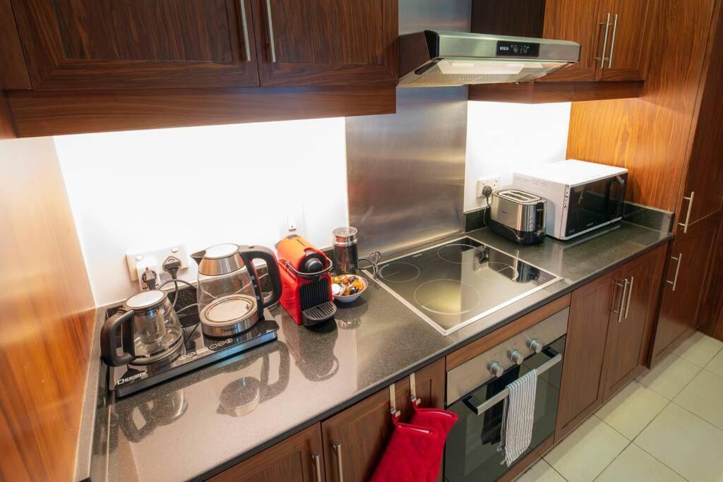 First Class 2Br With Full Burj Khalifa And Fountain View Dubai Buitenkant foto