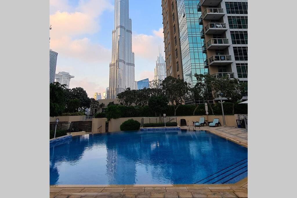 First Class 2Br With Full Burj Khalifa And Fountain View Dubai Buitenkant foto