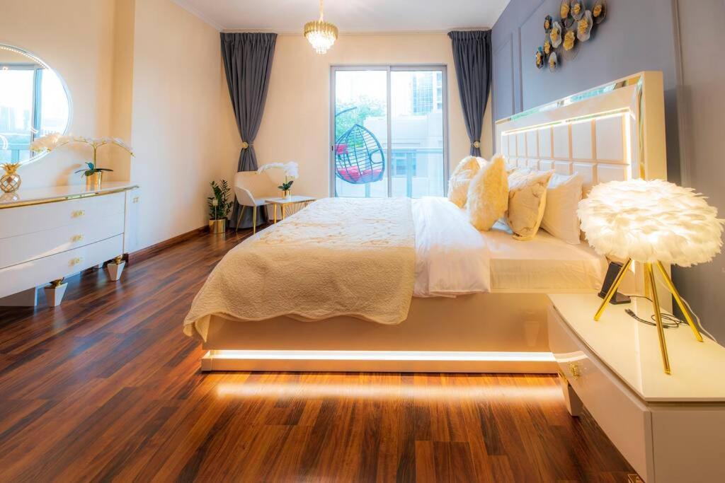 First Class 2Br With Full Burj Khalifa And Fountain View Dubai Buitenkant foto